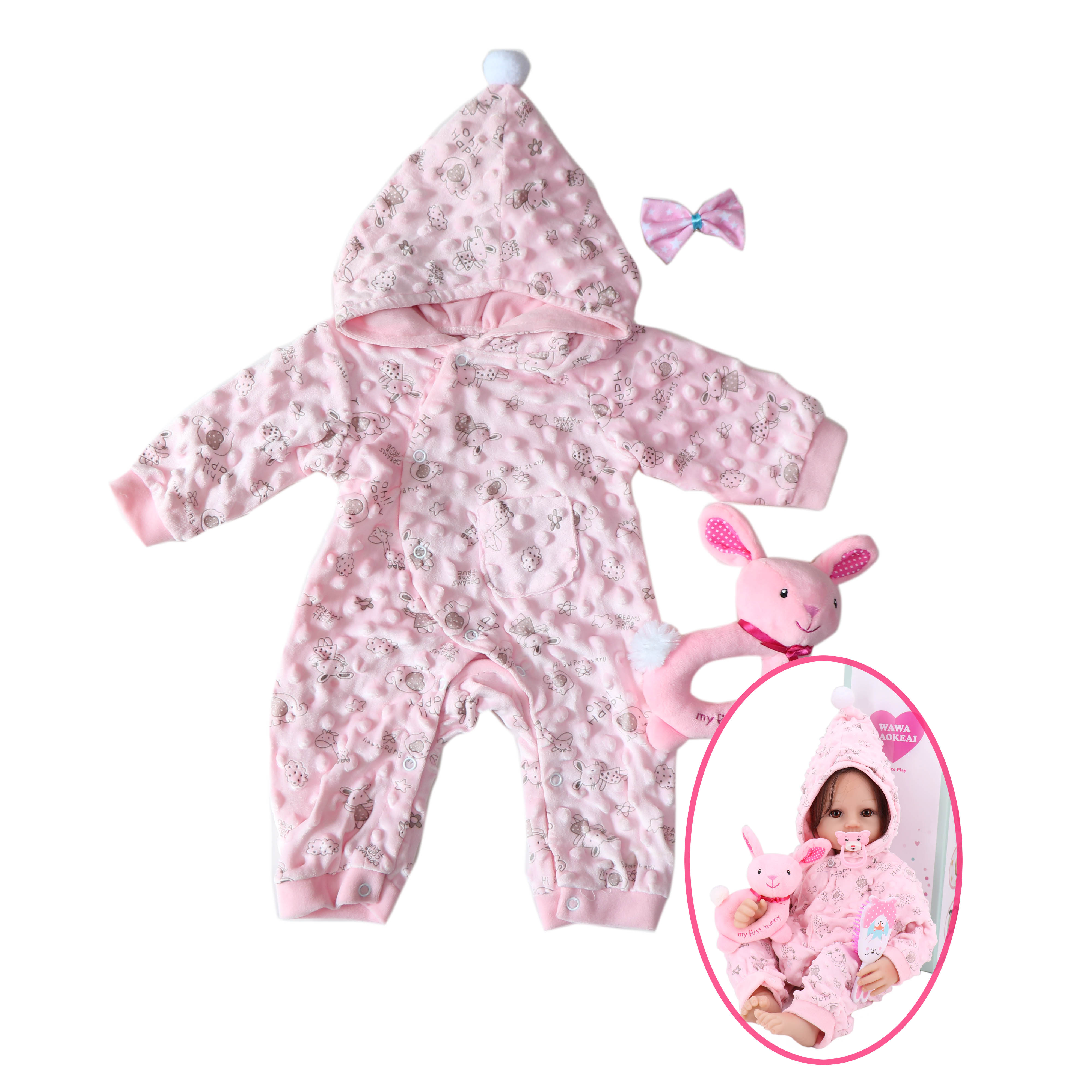 Baby Products Gift Set - YingHuanMei Reborn Baby Dolls Clothes 22inch