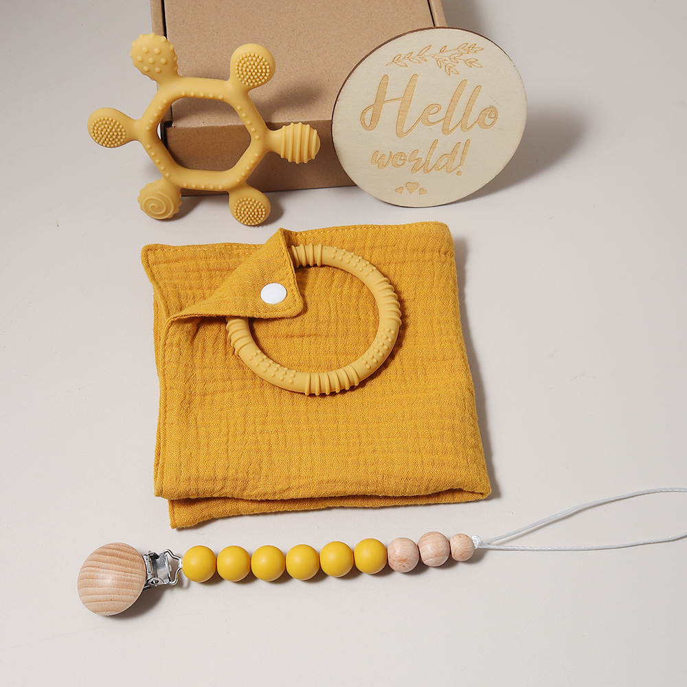 HOT SALE 100% muslin cotton ba - Silicone Baby Bibs avaliação e preço