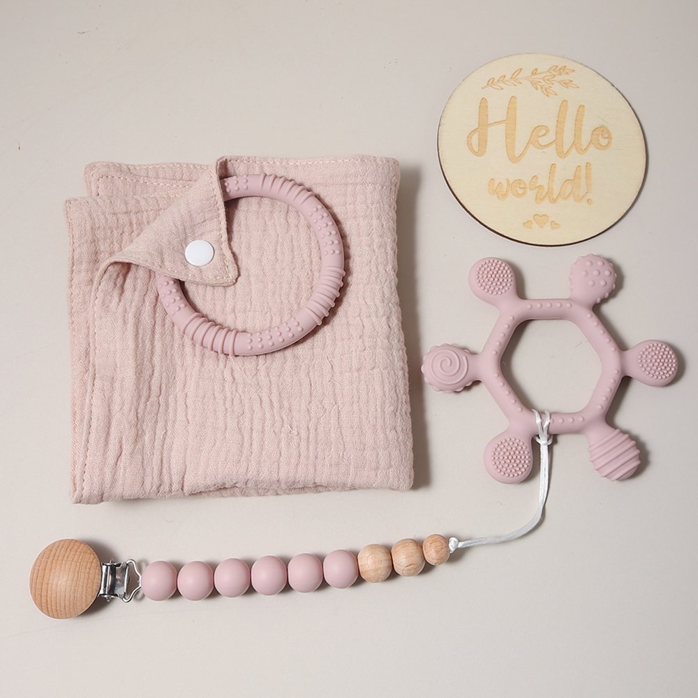 HOT SALE 100% muslin cotton ba - Silicone Baby Bibs avaliação e preço