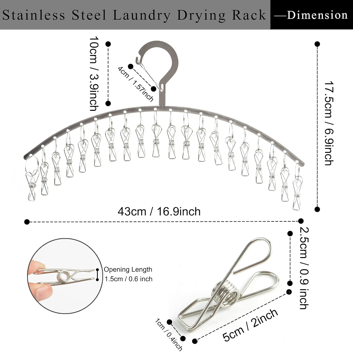 2 Pack Stainless Steel Laundry - Baby Product avaliação e preço