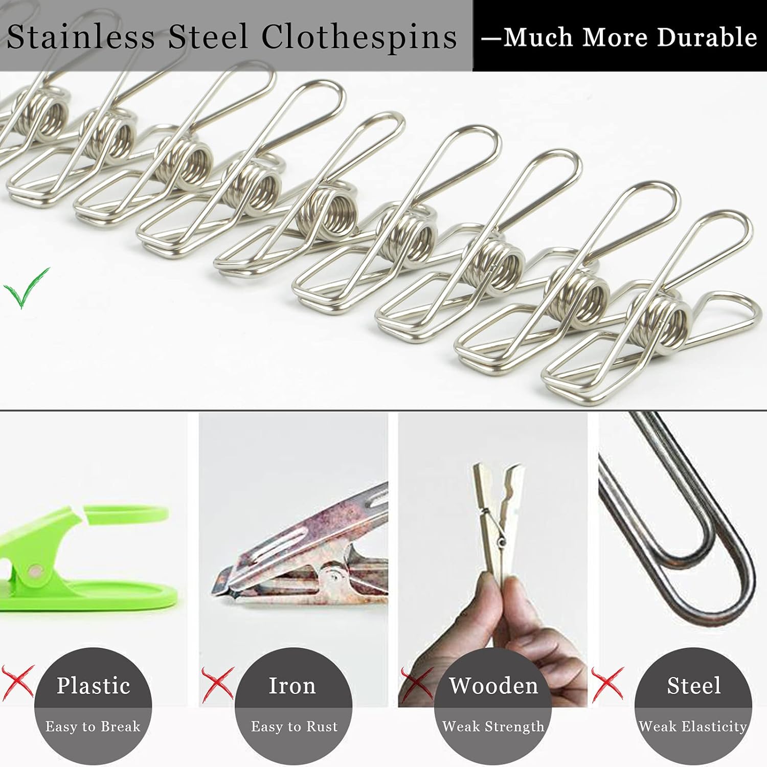 2 Pack Stainless Steel Laundry - Baby Product avaliação e preço