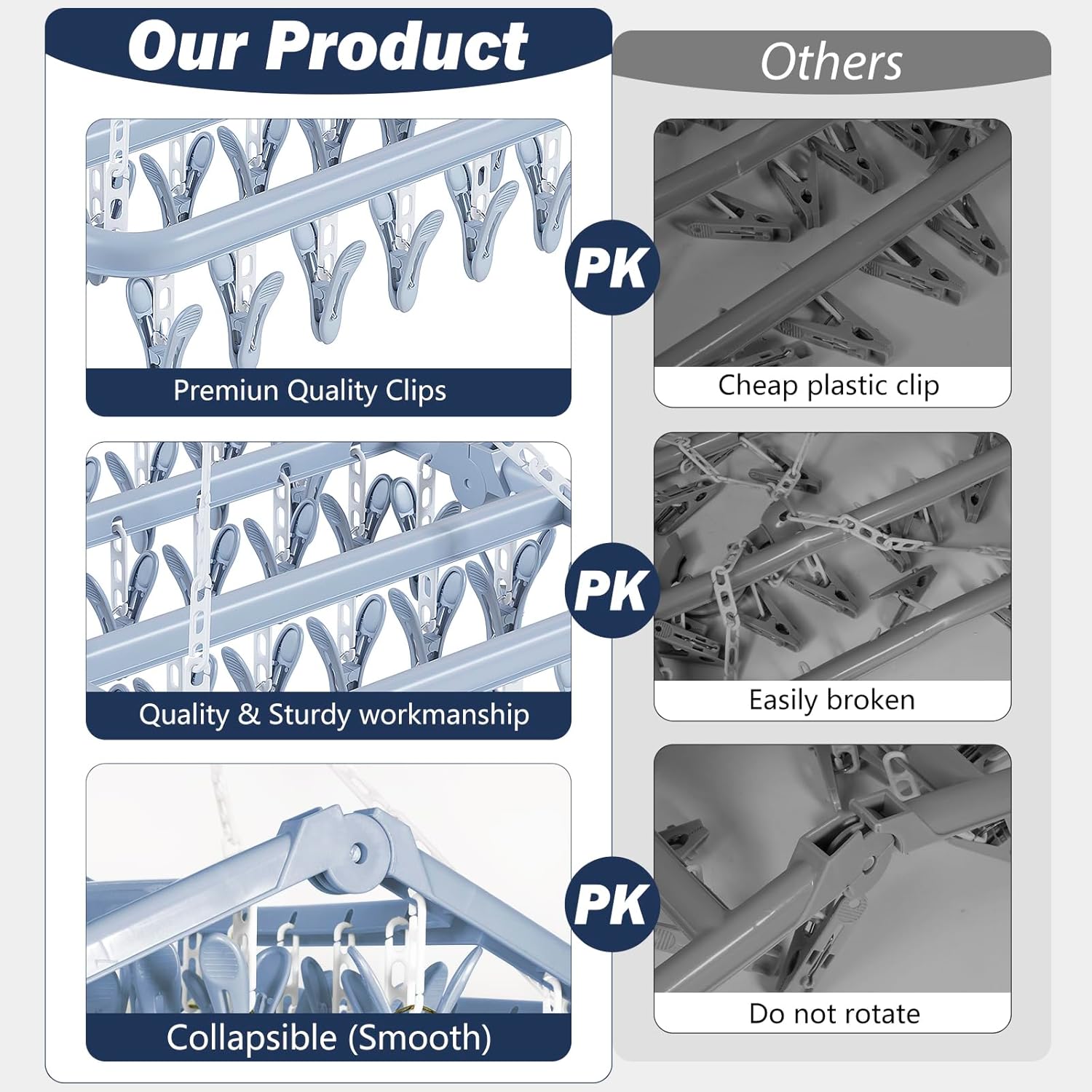 Foldable Clothes Drying Rack w - Baby Product avaliação e preço