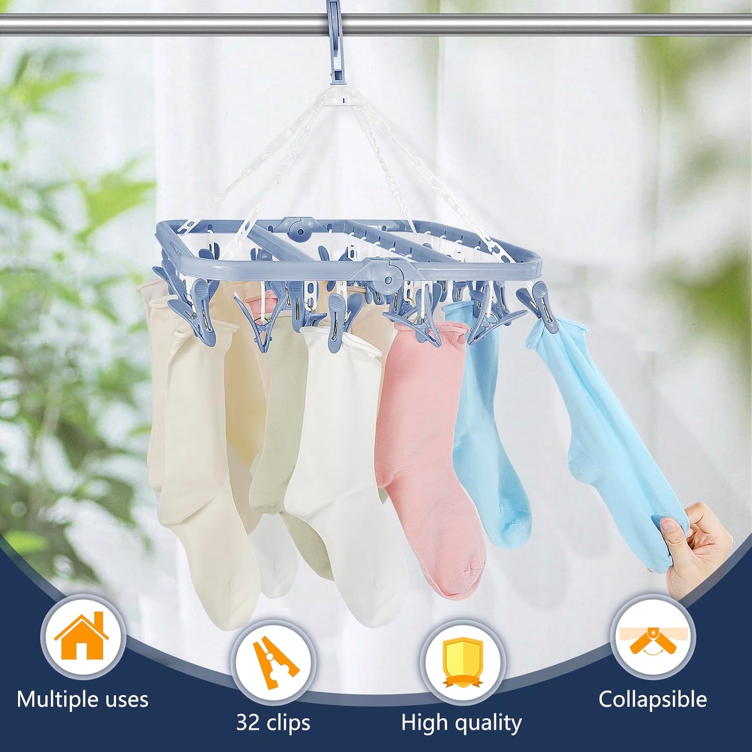 Foldable Clothes Drying Rack w - Baby Product avaliação e preço