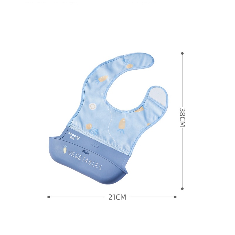 Children's Waterproof Bib Baby - Silicone Baby Bibs avaliação e preço