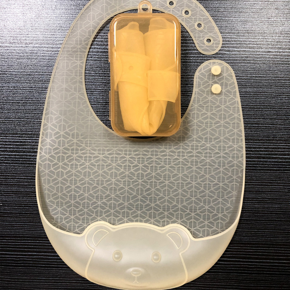 Baby eating bib, complementary - Silicone Baby Bibs avaliação e preço