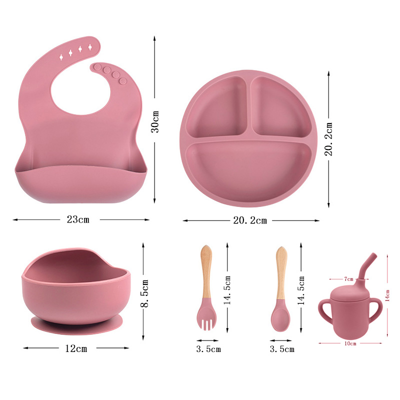 Children's silicone tableware  - Silicone Baby Bibs avaliação e preço