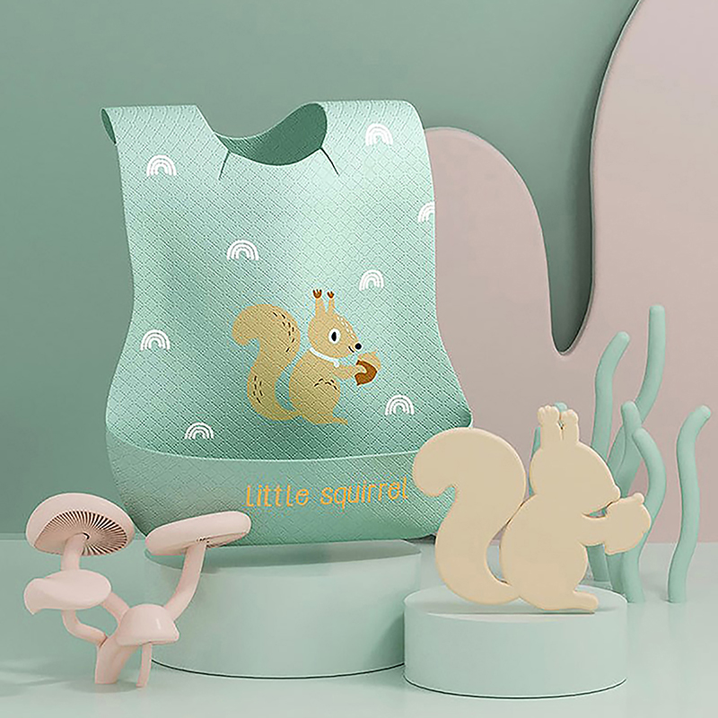 Waterproof Adjustable Food Fee - Silicone Baby Bibs avaliação e preço