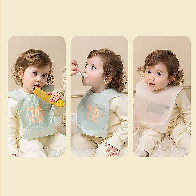 Waterproof Adjustable Food Fee - Silicone Baby Bibs avaliação e preço