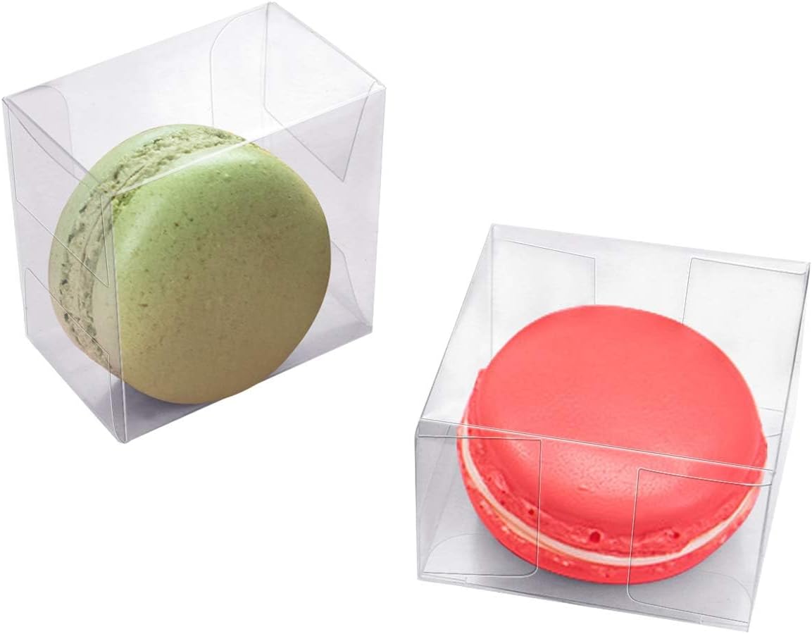 100 Pack Clear Plastic Macaron - Baby Product avaliação e preço