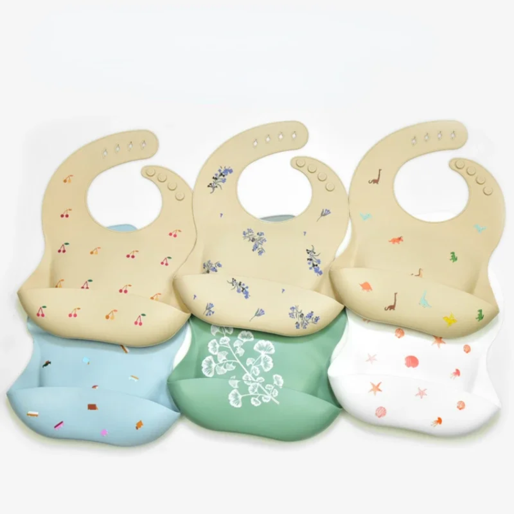 New Baby Bibs BPA Free Waterpr - Silicone Baby Bibs avaliação e preço